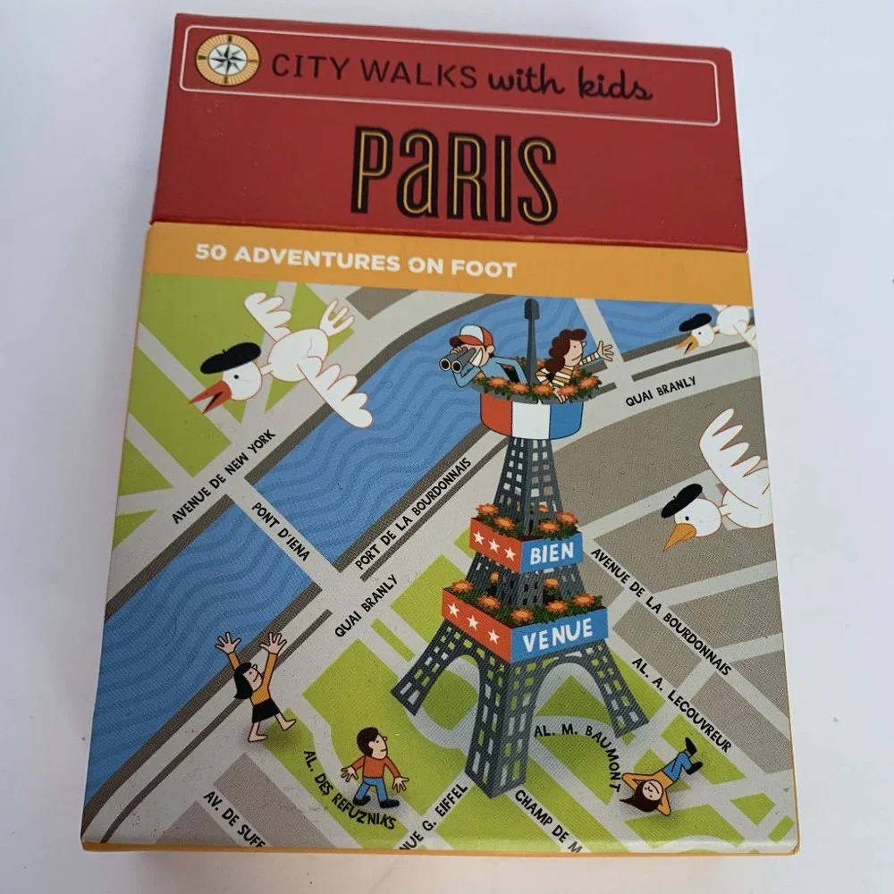 City Walks w/ Kids: PARIS GUIDE maps + info